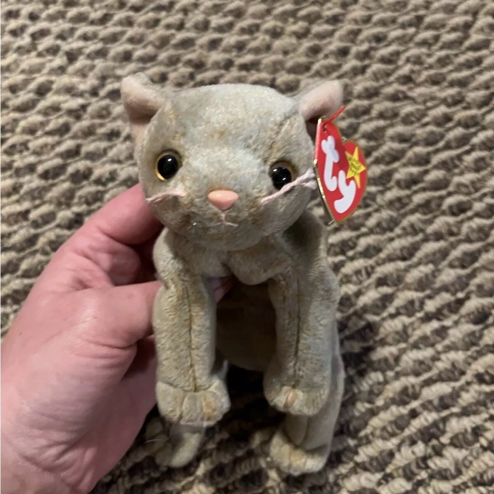 Ty Beanie Baby Scat the Cat Plush